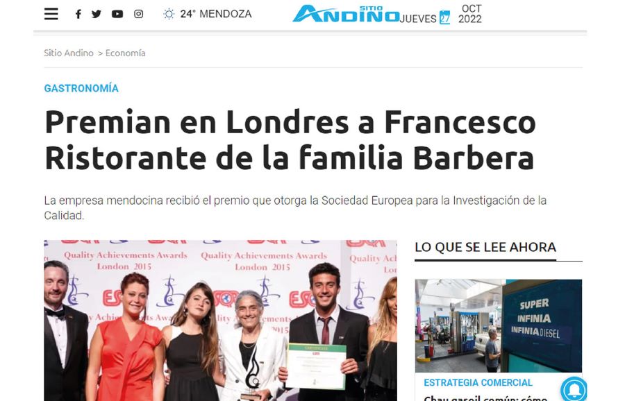 Reconocimiento - Francesco